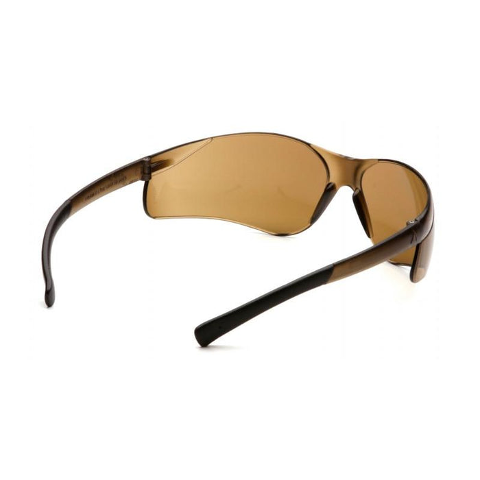 Pyramex S2515S Ztek - Coffee Lens with Coffee Temples