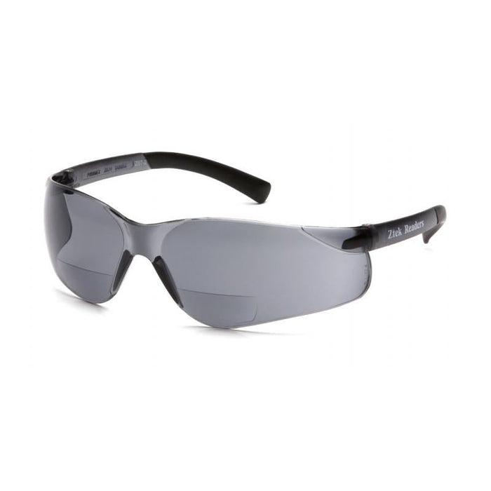 Pyramex S2520R25 Ztek Readers - Gray +2.5 Reader Lens with Gray Temples