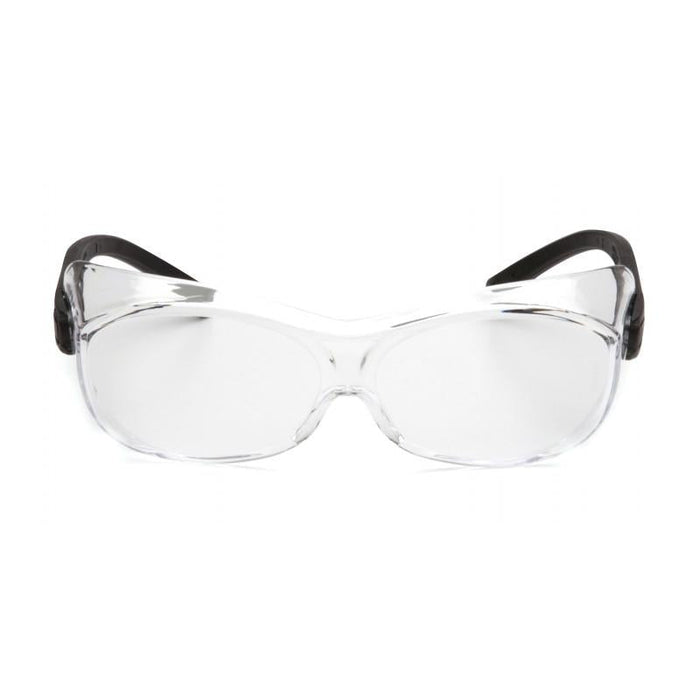 Pyramex S3510SJ OTS -  Clear Lens with Black Temples