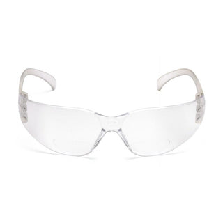 Pyramex S4110R25 Intruder Clear +2.5 Reader Lens with Clear Temples