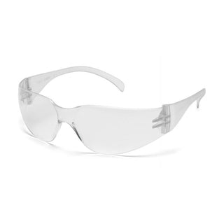 Pyramex S4110SUC Intruder Uncoated Clear Lens with Clear Temples