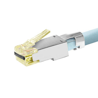 Simply45 S45-1755P  ProSeries 10G Shielded External Ground -Pass-Through RJ45