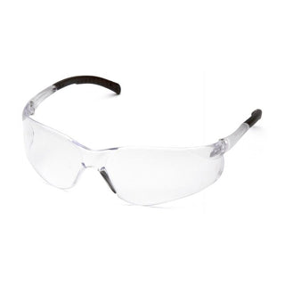 Pyramex S9110ST Clear H2X Anti-Fog, Clear Anti-Fog Lens with Clear Temples