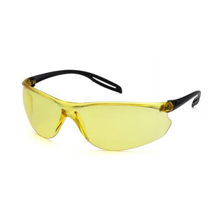 Pyramex S9730S Neshoba Amber Lens with Black Temples