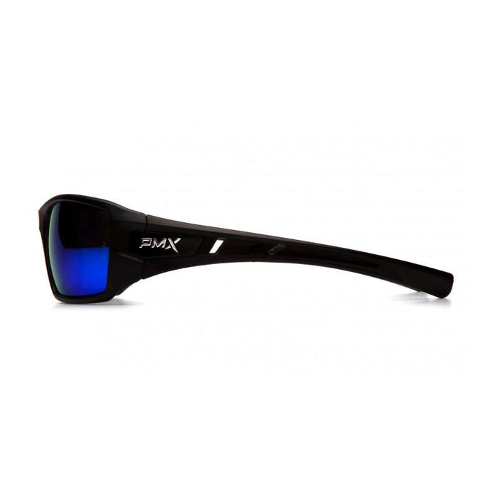 Pyramex SB10465D Velar Black Frame/Ice Blue Mirror Lens Safety Glasses