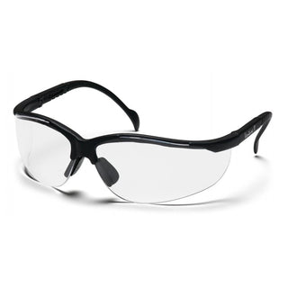 Pyramex SB1810ST Venture II Clear H2X Anti-Fog Lens with Black Frame