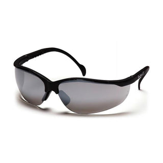 Pyramex SB1870S Pyramex Safety - Venture II - Black Frame/Silver Mirror Lens