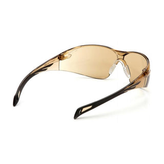 Pyramex SB7138S PMXSLIM Sandstone Bronze Lens with Black Temples