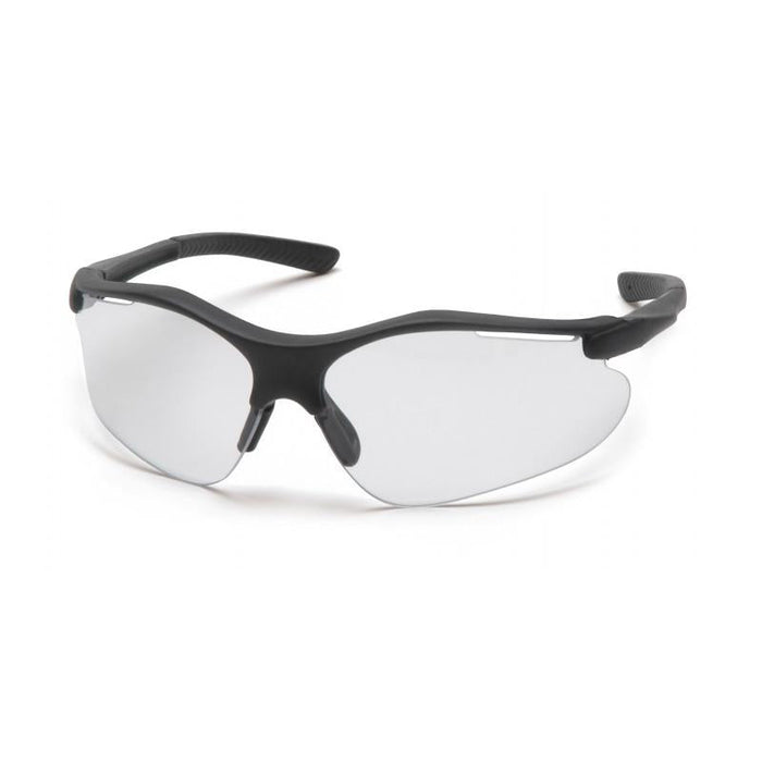 Pyramex SB3710D Fortress Clear Lens with Black Frame