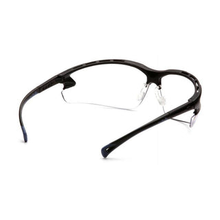 Pyramex PYSB5710D Venture 3 Clear Lens with Black Frame