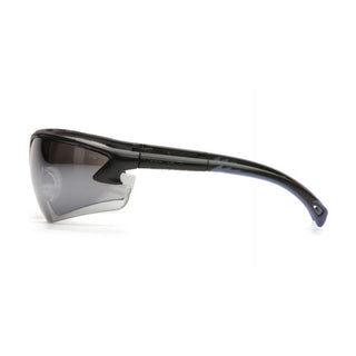 Pyramex SB5770D Venture 3 Silver Mirror Lens with Black Frame