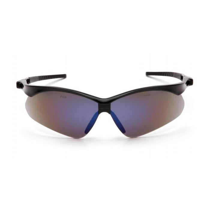 Pyramex SB6375SP PMXTREME Blue Mirror Lens with Black Frame and Cord