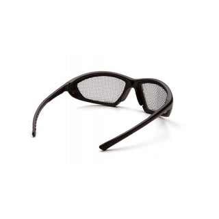 Pyramex SB74WMD Trifecta Black Wire Mesh Lens with Black Frame