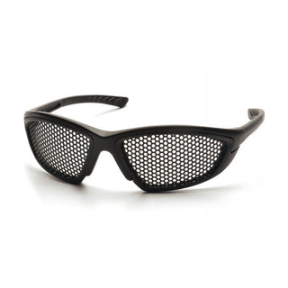 Pyramex SB76WMD Trifecta Punched Steel Lens With Black Frame