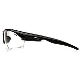 Pyramex SB8110DT Clear Anti-Fog Lens with Black Frame