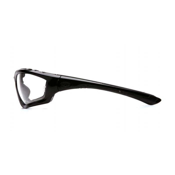 Pyramex SB8710DTP Accurist Clear Anti-Fog Lens with Padded Black Frame