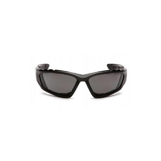 Pyramex SB8720DTP Gray Anti-Fog Lens with Padded Black Frame