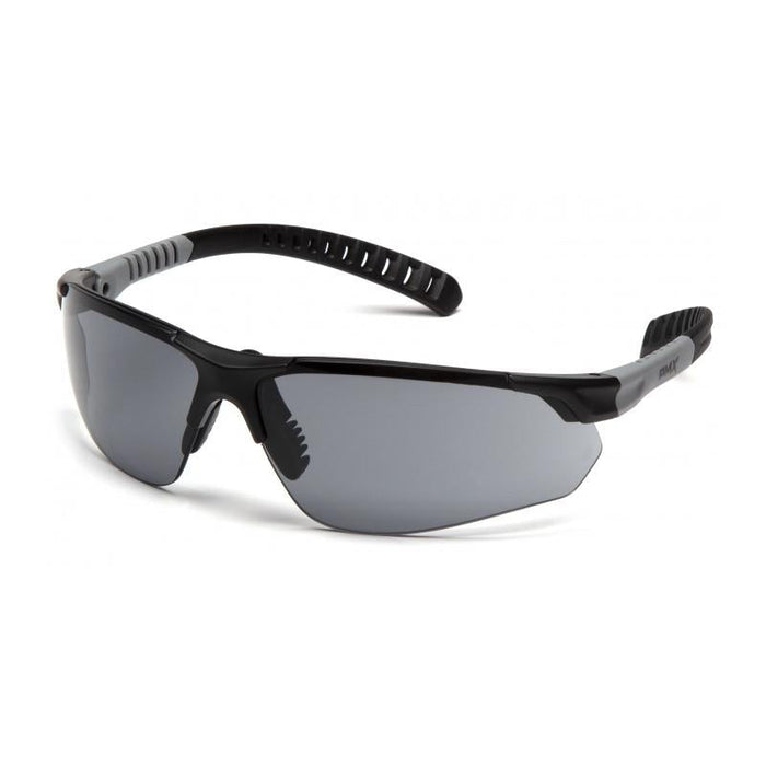 Pyramex SBG10120D Sitecore - Gray Lens with Black and Gray Temples