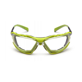 Pyramex SBL9310STM Proximity Clear H2MAX Anti-Fog Lens with Black/Lime Frame