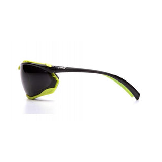 Pyramex SBL9323STM Proximity- Black Lime Frame Dark Gray H2MAX