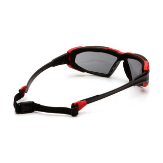 Pyramex SBR5020DT Gray H2X Anti-Fog Lens with Black/Red Frame