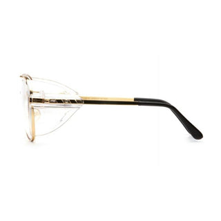 Pyramex SG310A Pathfinder - Gold Metal Frame/Clear Lens