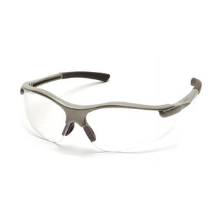 Pyramex SG3710D Fortress Clear Lens with Gray Frame