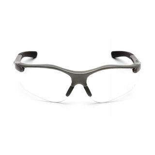 Pyramex SG3710D Fortress Clear Lens with Gray Frame