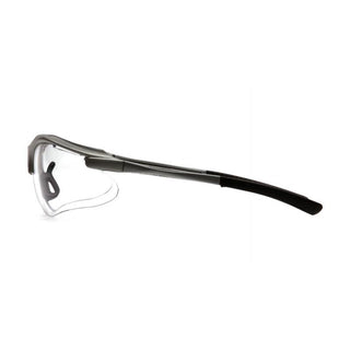 Pyramex SG3710D Fortress Clear Lens with Gray Frame