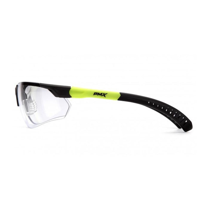 Pyramex SGL10110D Sitecore - Clear Lens with Gray and Lime Temples
