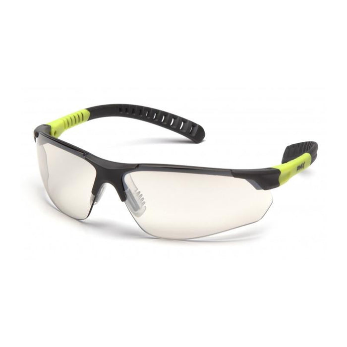 Pyramex SGL10180D Sitecore - Indoor/Outdoor Lens with Gray and Lime Temples
