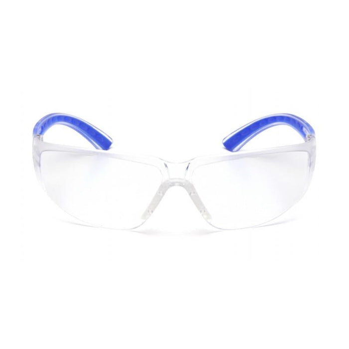 Pyramex SN3610S Cortez  Clear Lens with Blue Temples