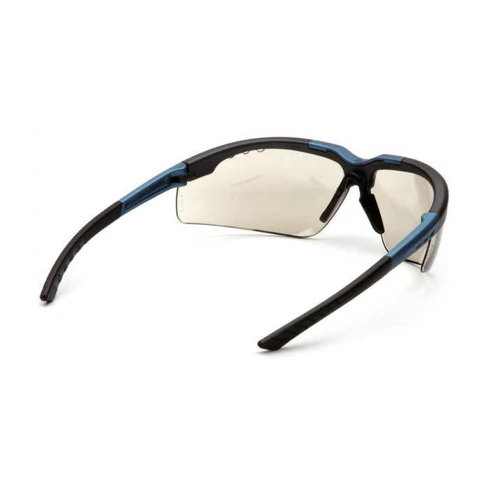 Pyramex SNC4880D Reatta - Indoor/Outdoor Mirror Lens with Blue/Charcoal Frame