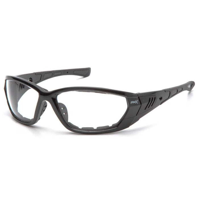 Pyramex SPG10810DT Clear Anti-Fog Lens with Padded Pearl Gray Frame
