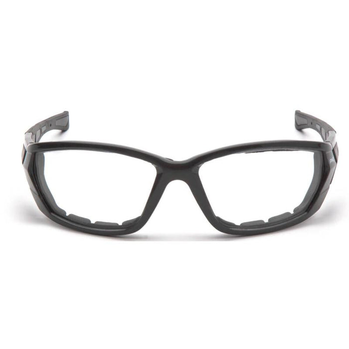 Pyramex SPG10810DT Clear Anti-Fog Lens with Padded Pearl Gray Frame