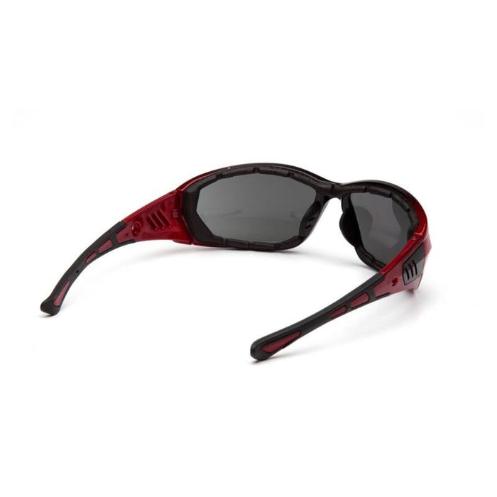 Pyramex SR10870D Silver Mirror Lens with Padded Red Frame