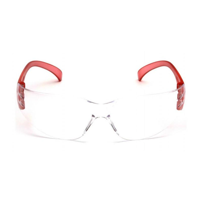 Pyramex SR4110S Intruder - Red Temples/Clear-Hardcoated Lens