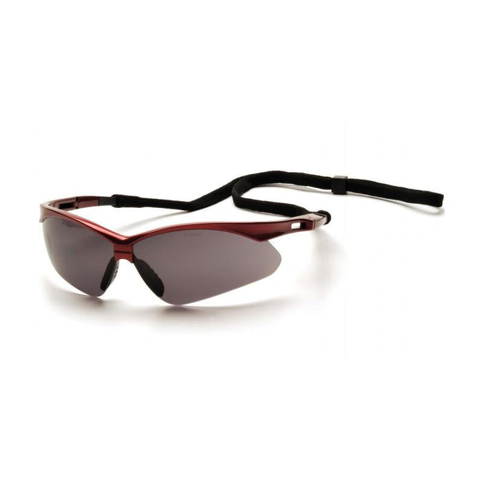 Pyramex SR6320SP PMXTREME - Red Frame/Gray Lens with Black Cord