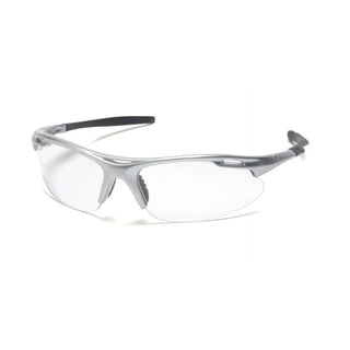 Pyramex SS4510D Avante Clear Lens with Silver Frame