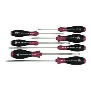 Wiha Tools 52097 Phillips & Slotted Set Screwdriver Style Set 7 Piece