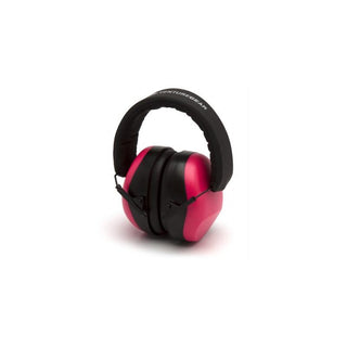 Pyramex VGCOMBO8617 PM8010 Earmuff with Ever-Lite Black Frame and Pink Lens