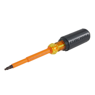 Klein Tools 662-4-INS #2 Square 4'' Shank Insulated Screwdriver