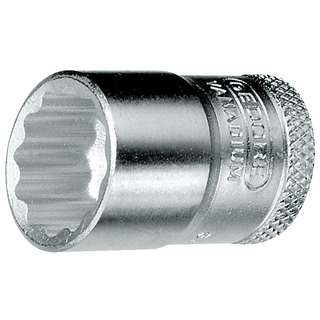 Gedore 6231050 D 30 15 Bi-Hexagon UD Profile Socket, 15 mm, 3/8"