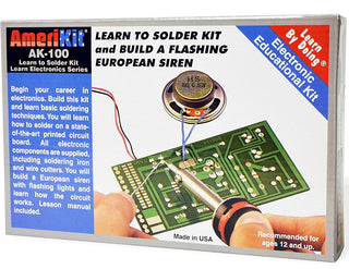 Elenco AK-100 AmeriKit Learn to Solder Kit