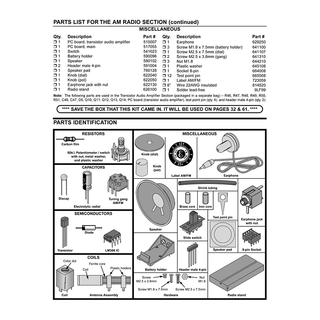 Elenco AMFM-108CK AM/FM Radio Kit (Combines ICs & Transistors)