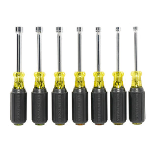 Klein Tools 65160 Cushion Grip Nut Driver Set, 7 Piece