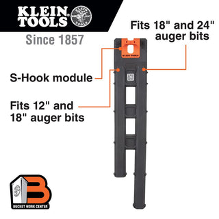 Klein Tools BC507S Auger Bit Storage Module, S-Hook