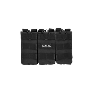 Barska BI12246 Loaded Gear CX-200 Triple Magazine Pouch (Black) By Barska