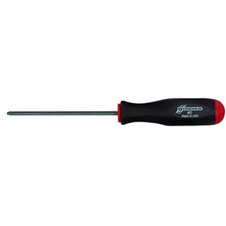 Bondhus 11604 #4 x 4.5" Ball End Square Tip Screwdriver with ProGuard Finish, 2 Piece