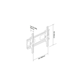 Bytecc BT-2337T Low-Profile 23" to 37" Tilting LCD/PLASMA Wall Mount